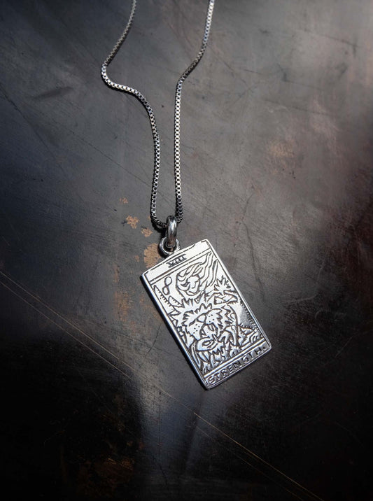 Strength Pendant in Silver