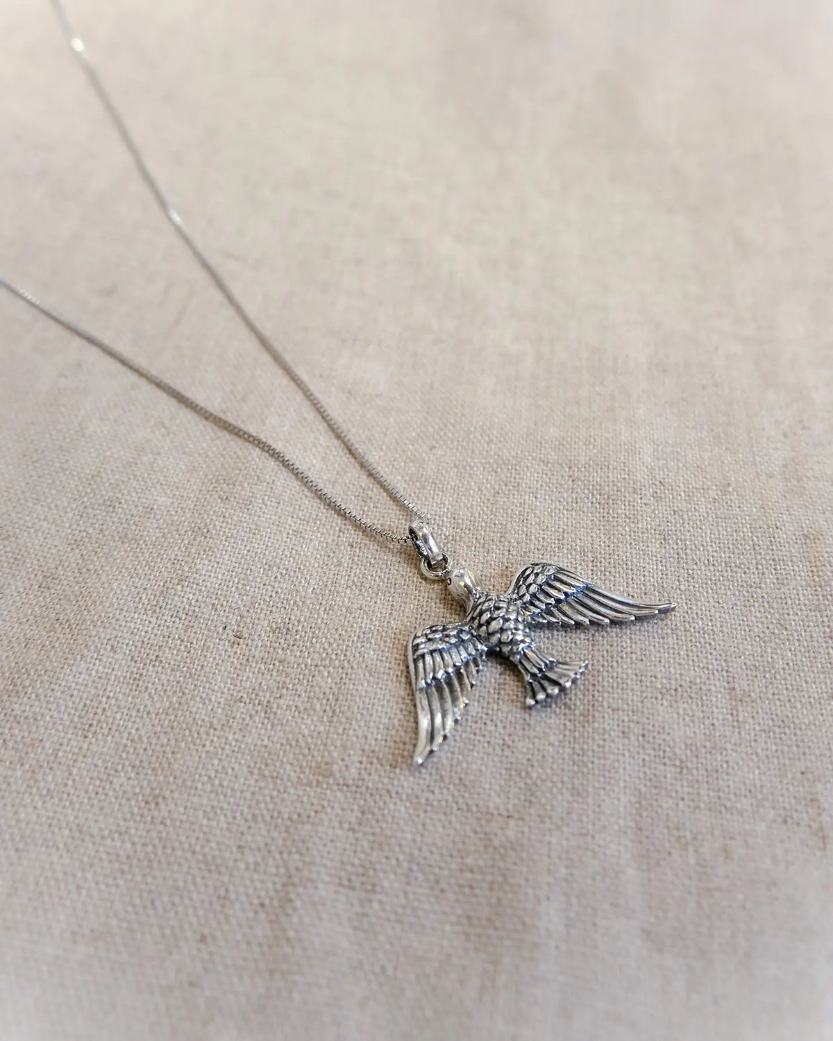 Bird Pendant in Silver Yin Jewelry for the Soul