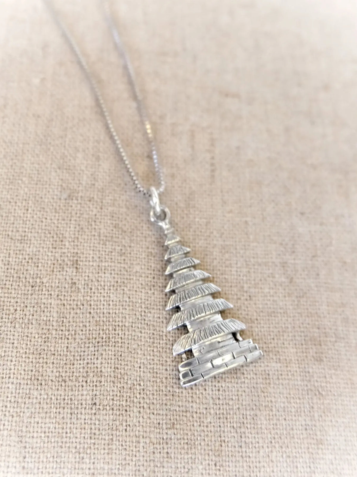Bali Temple Pendant in Silver Yin Jewelry for the Soul