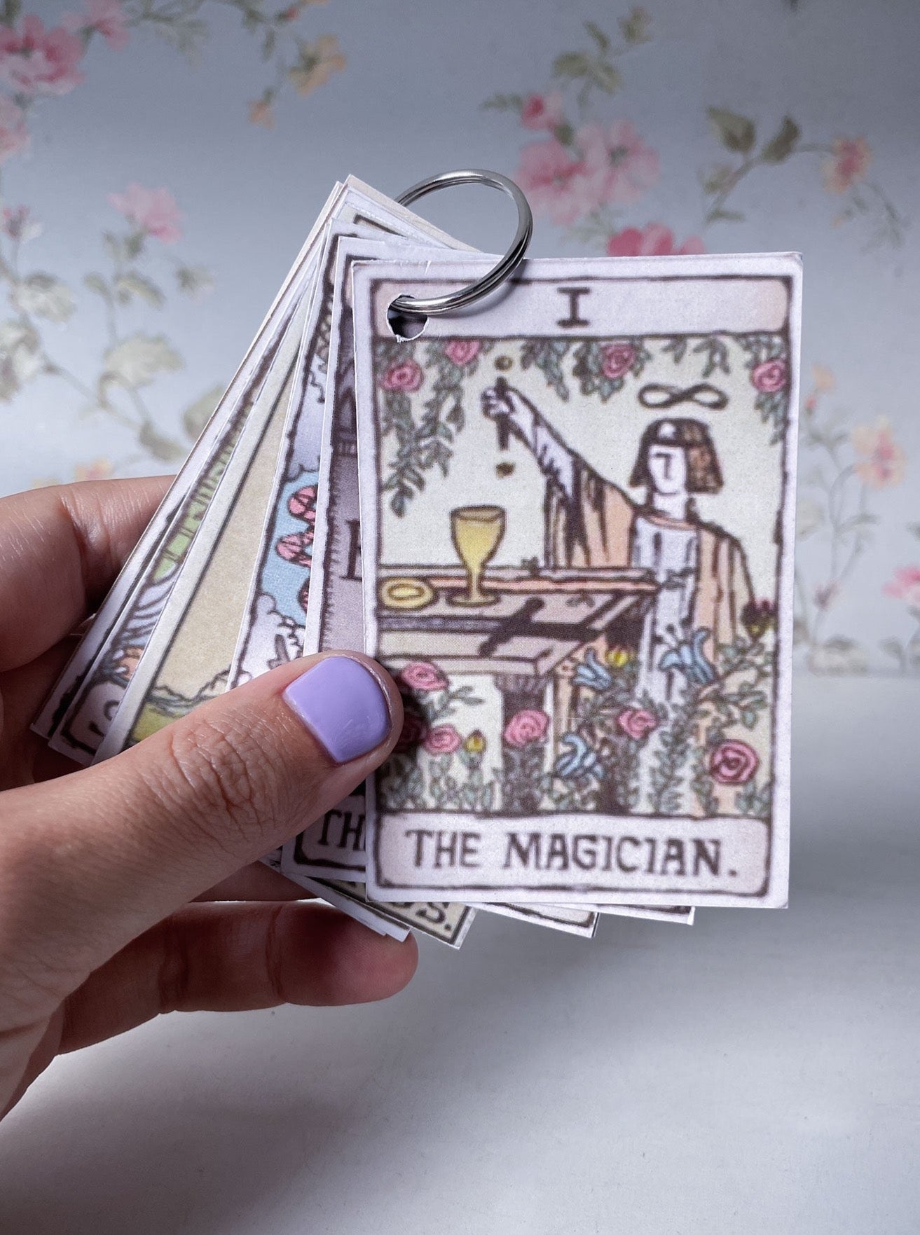 The Magician Tarot Card Pendant in Brass Yin Jewelry for the Soul