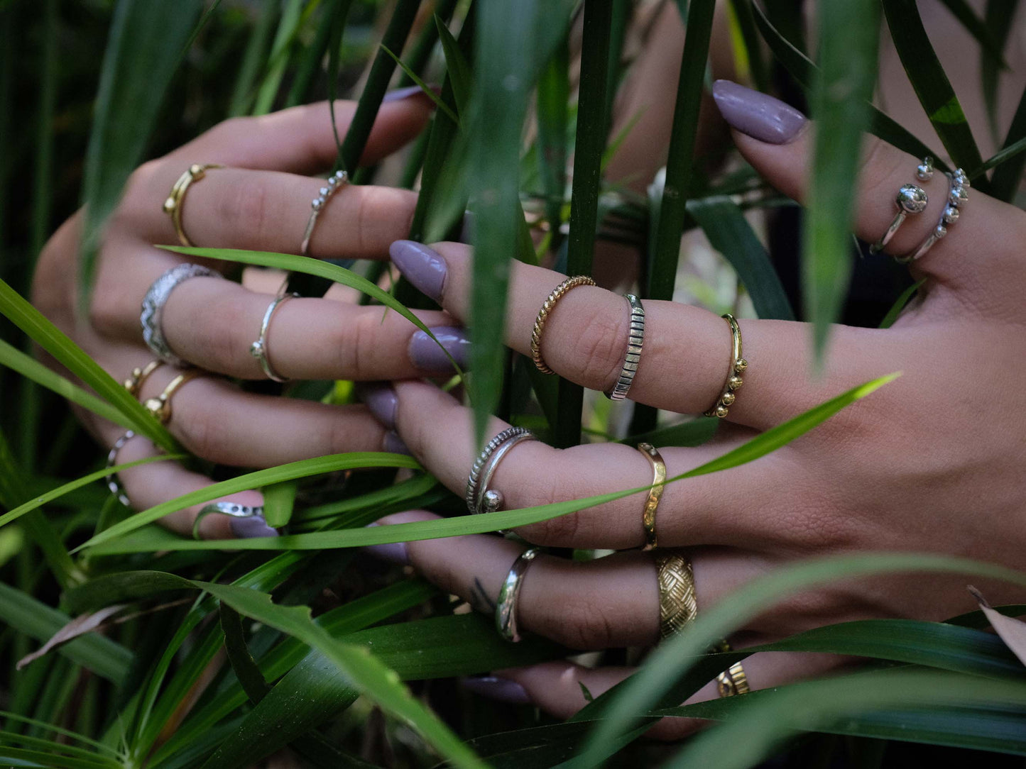 Razor Ring in Silver Yin Jewelry for the Soul