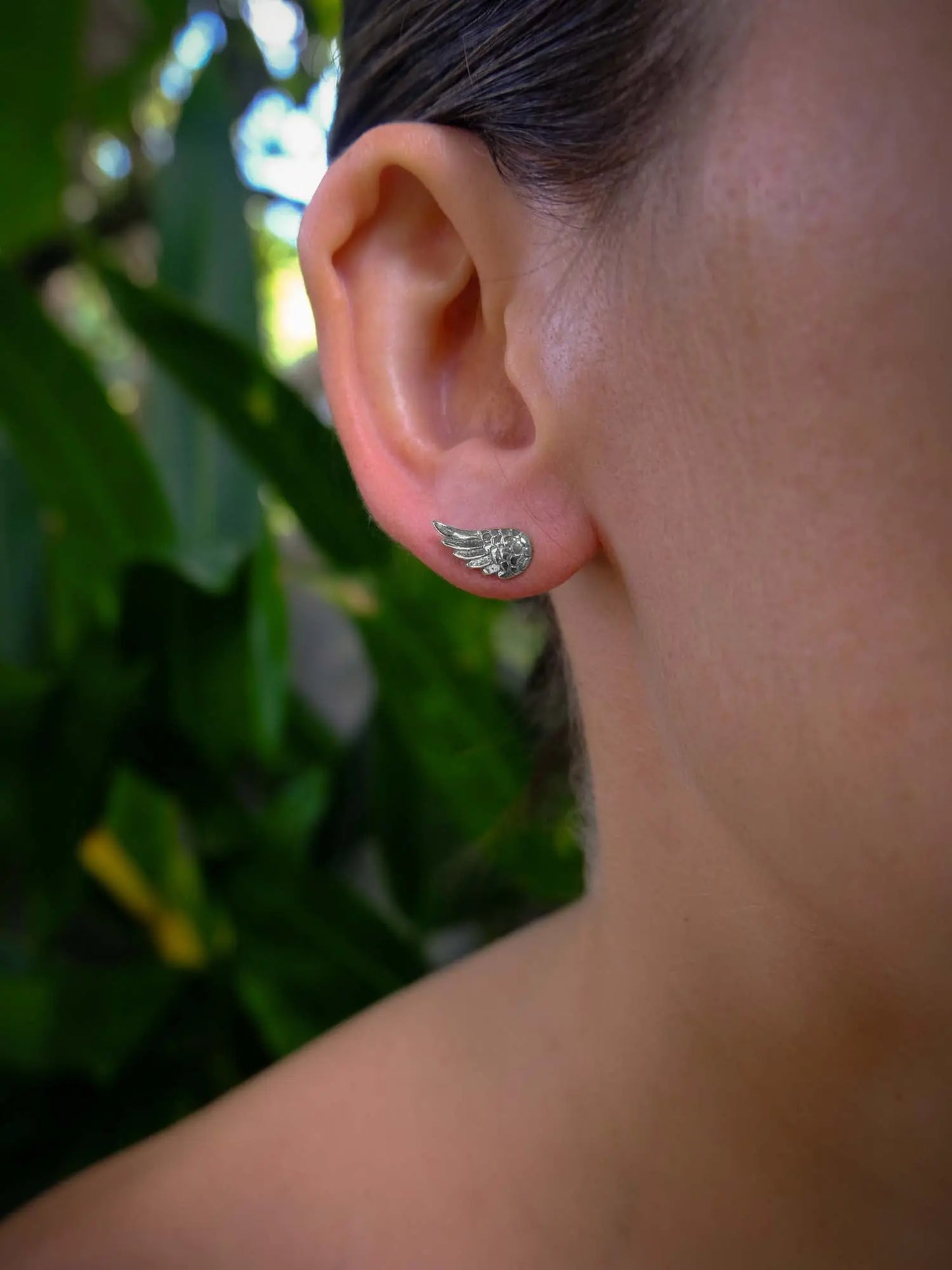 Wing Earrings in Silver Yin Jewelry for the Soul