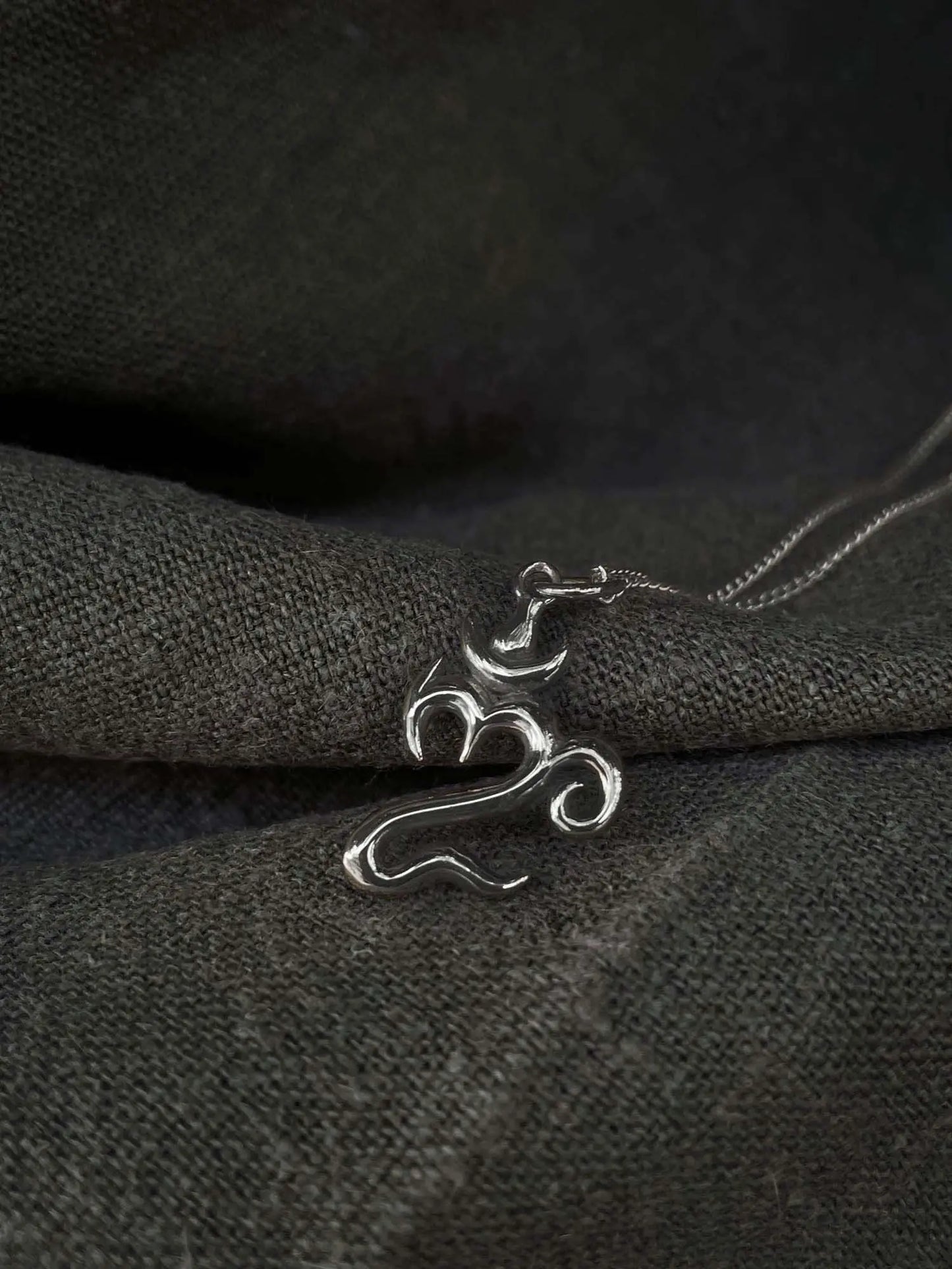 Bali Om Pendant in Silver Yin Jewelry for the Soul