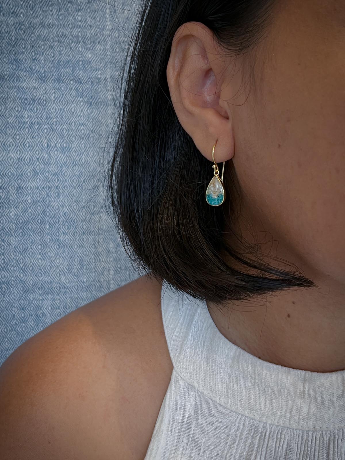 Sanur Earrings Small • Gold Plated I Miss Bali