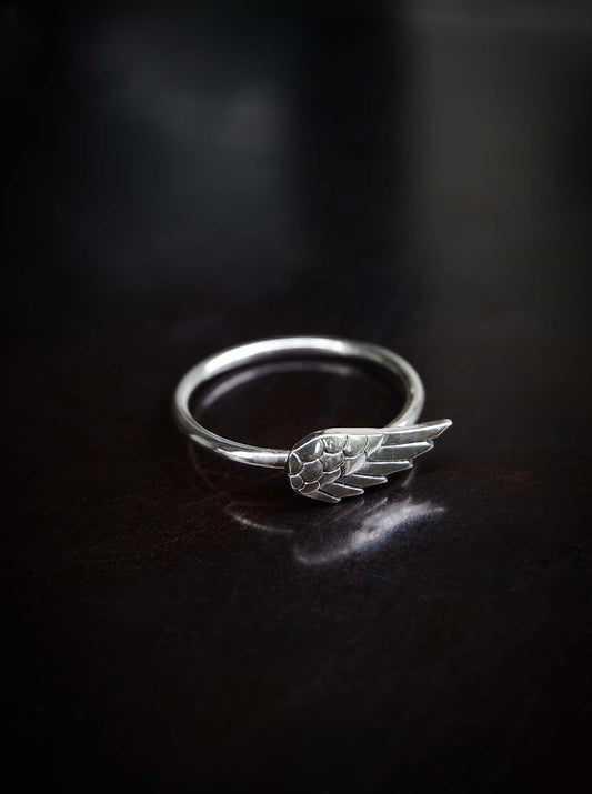 Wings Ring in Silver