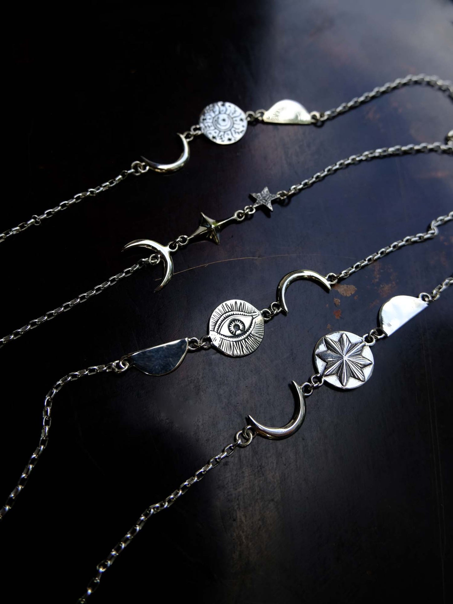 Luna Bracelet in Silver Yin Jewelry for the Soul