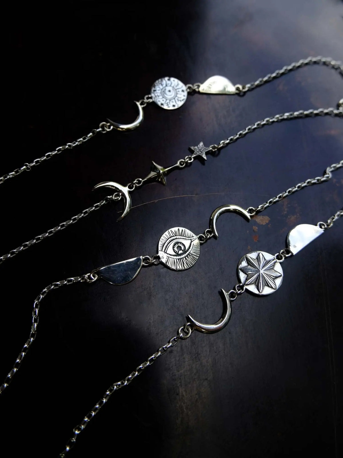 Luna Bracelet in Silver Yin Jewelry for the Soul