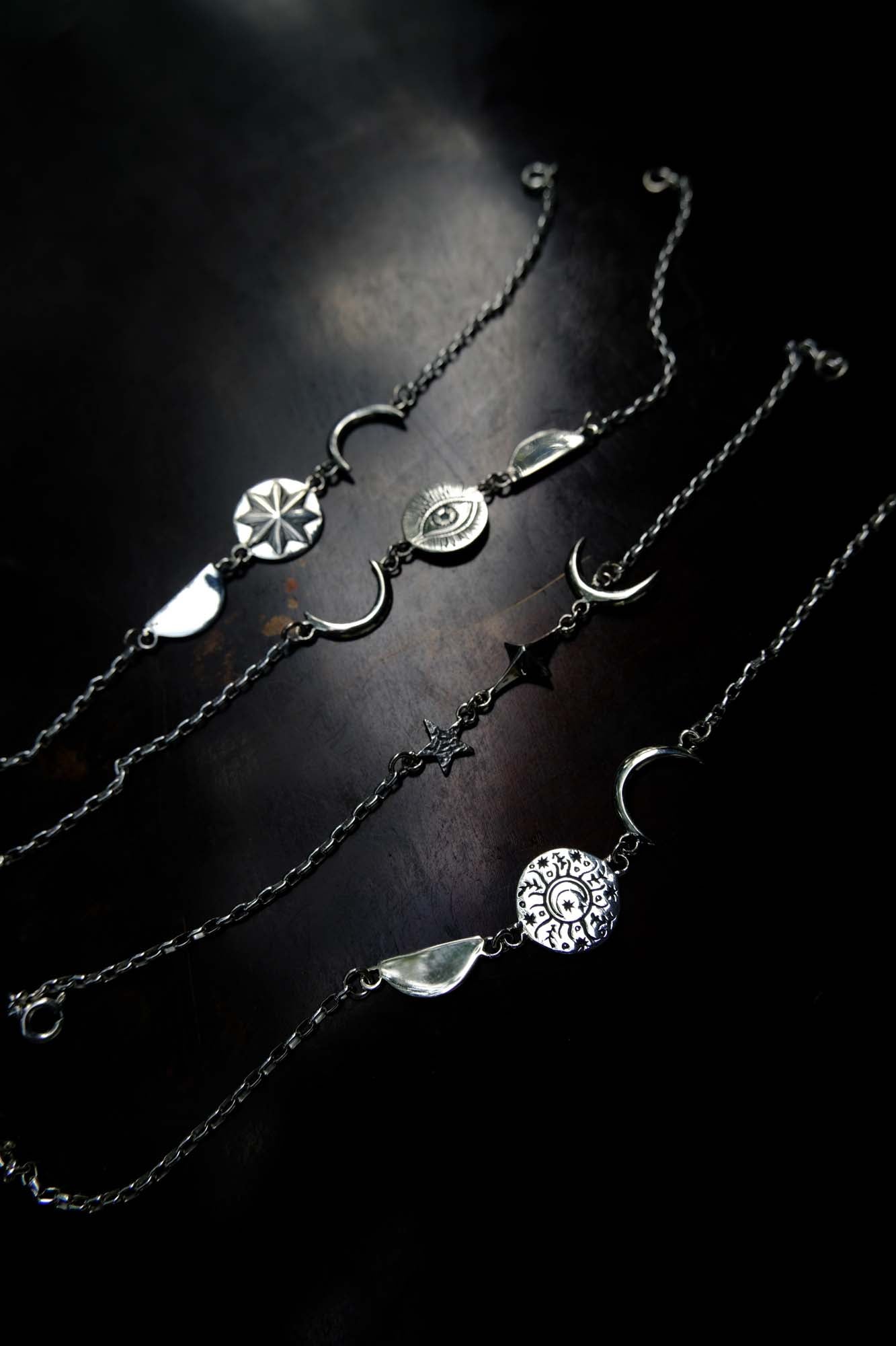 Astral Bracelet in Silver Yin Jewelry for the Soul