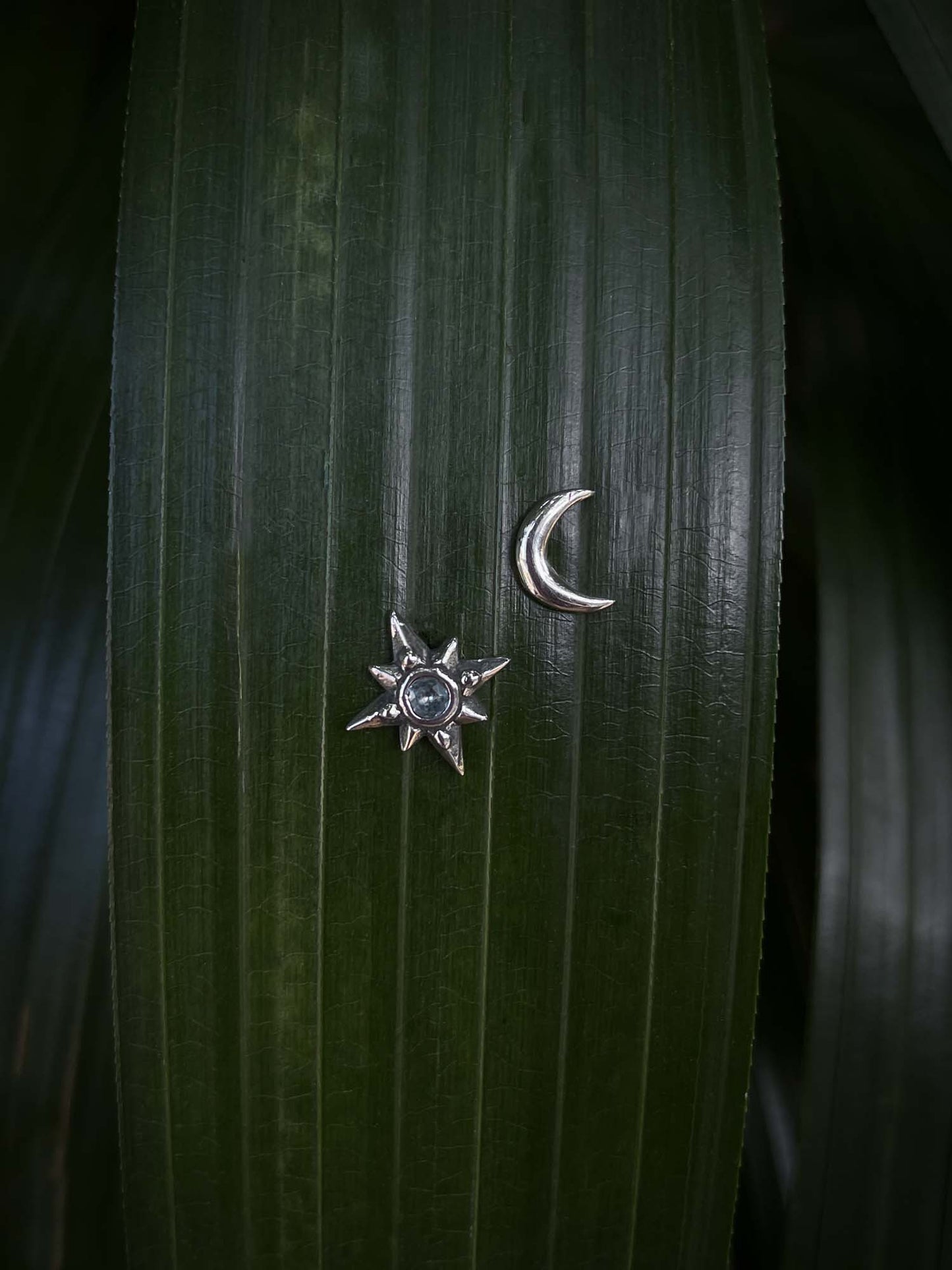 Night Sky Stud in Silver