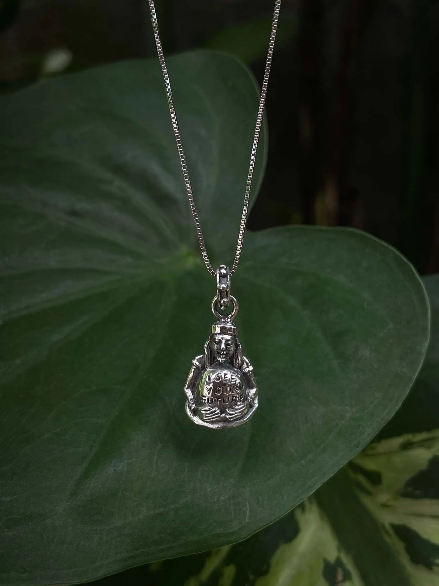 Fortune Teller Charm in Silver Yin Jewelry for the Soul