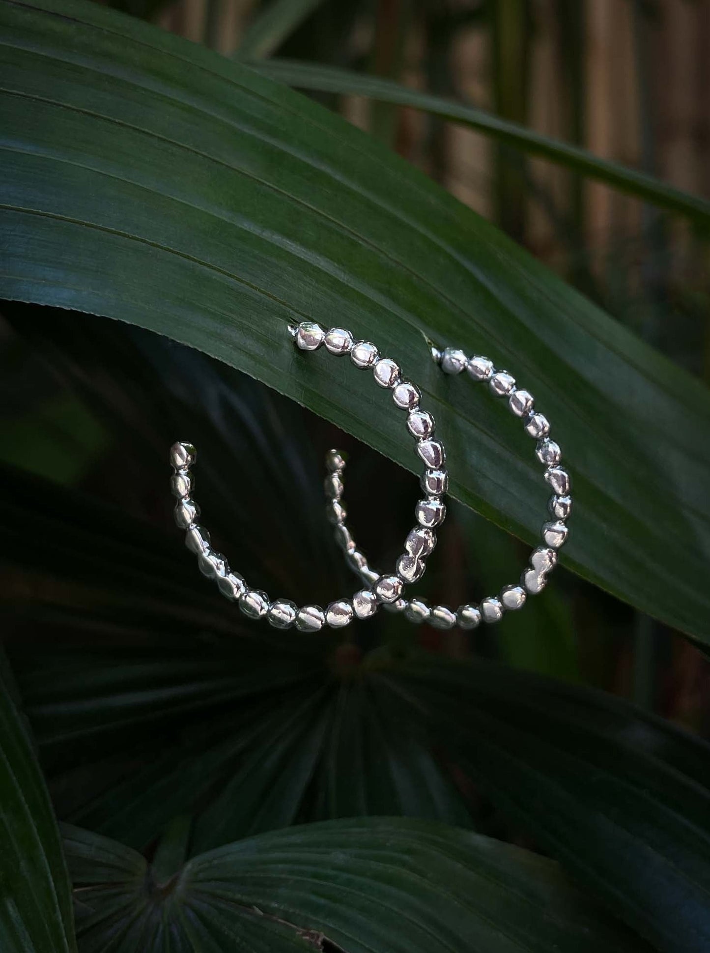 Roman Hoops in Silver Yin Jewelry for the Soul