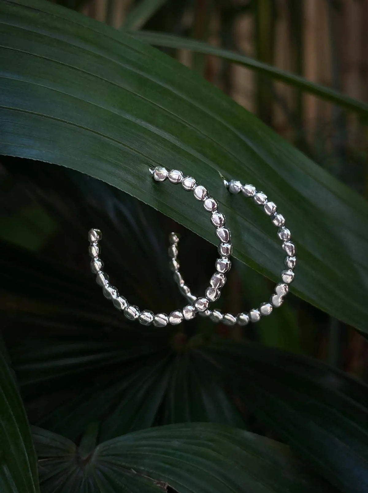 Roman Hoops in Silver Yin Jewelry for the Soul
