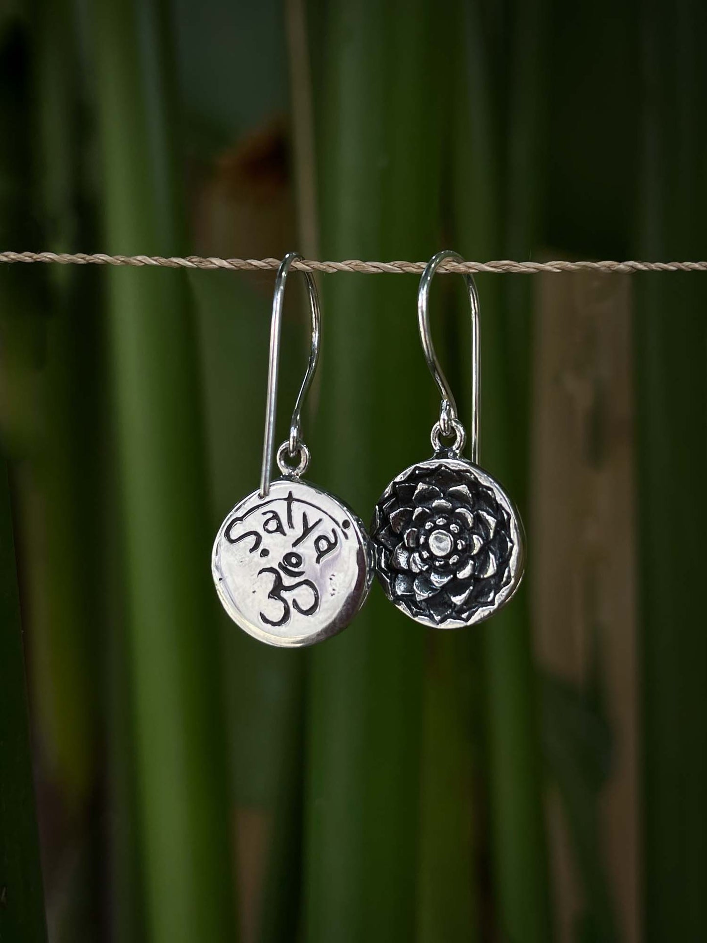 Satya Earrings in Silver