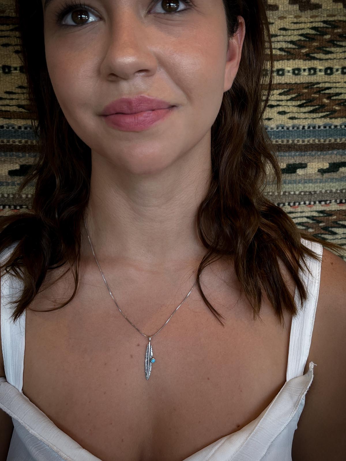 Navaho Pendant in Silver Yin Jewelry for the Soul