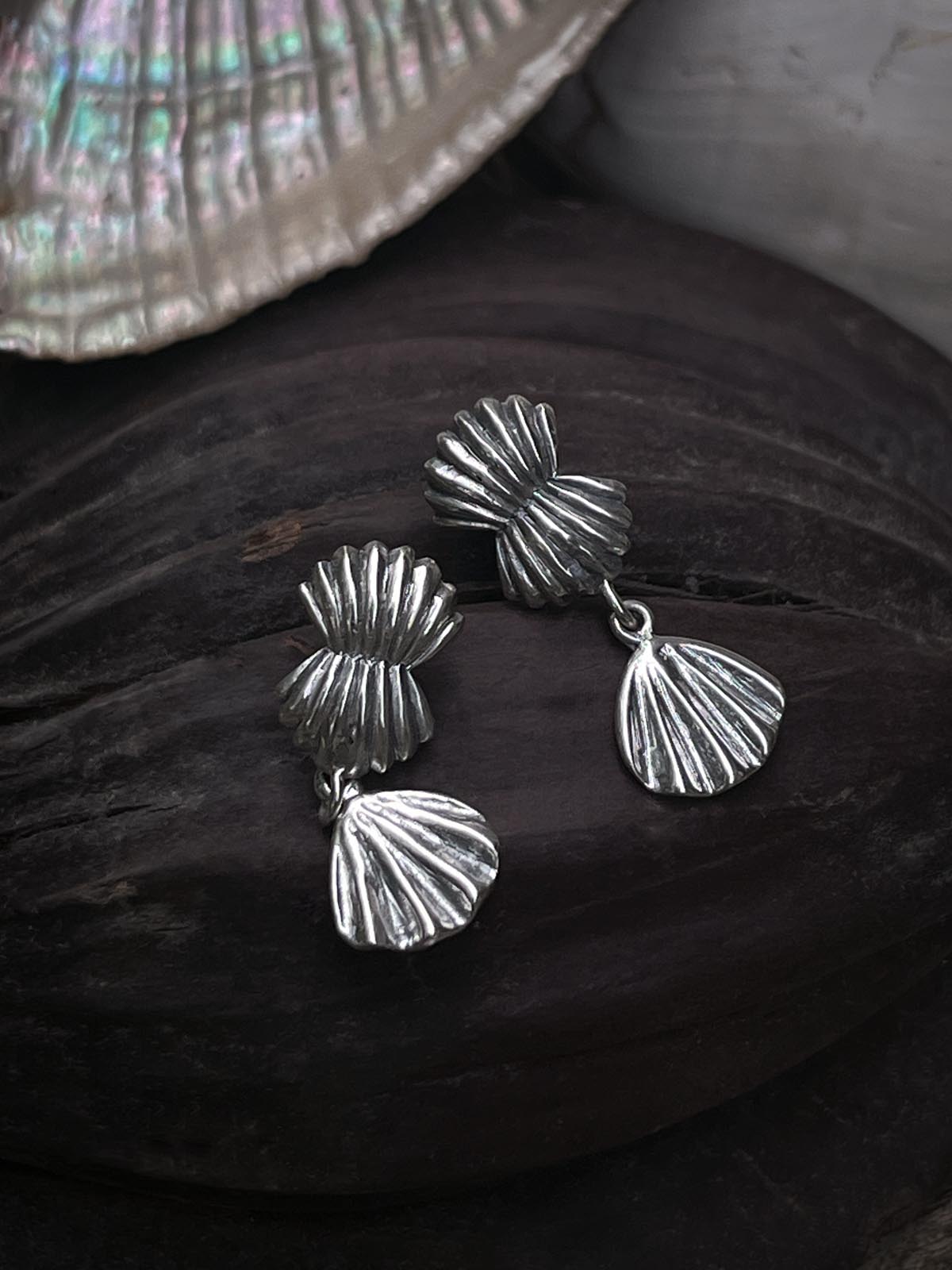 Venus Dangle Stud in Silver Yin Jewelry for the Soul