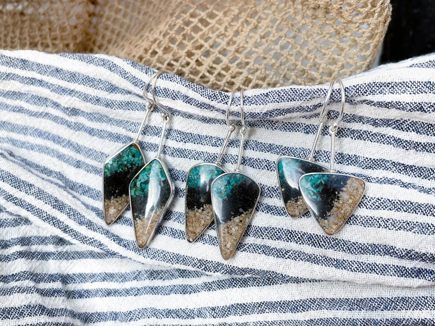 Crystal Bay Large Earrings