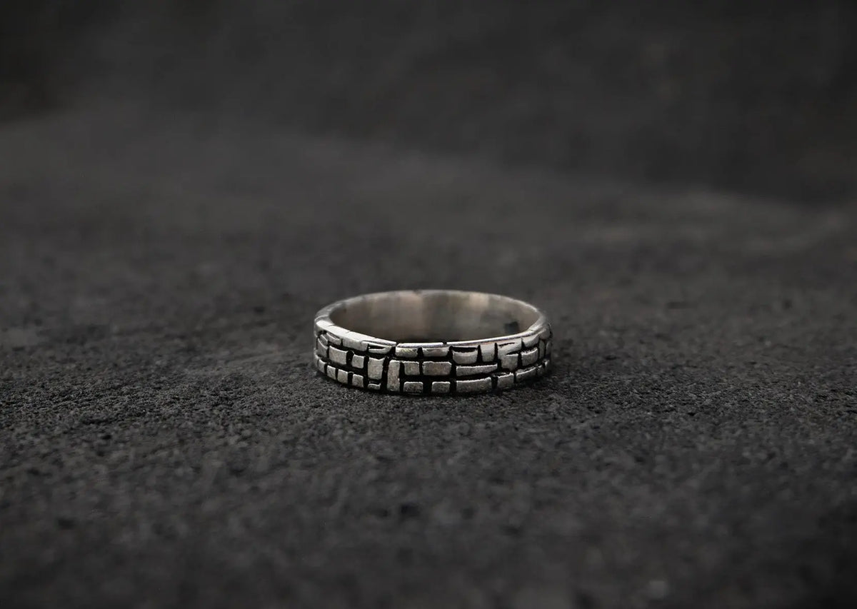 Mozaic Small Silver Ring Mule Jewels