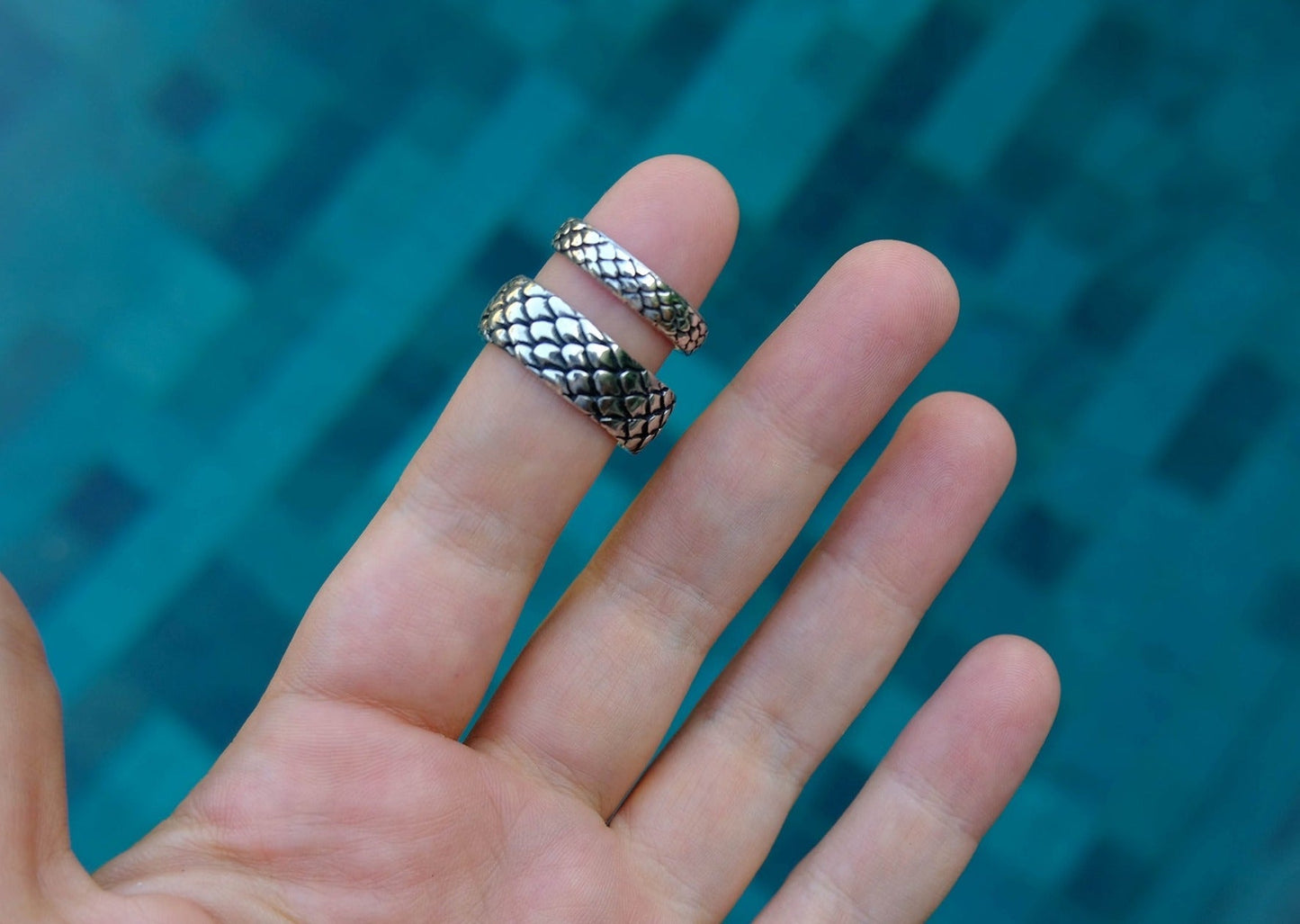 Salak Small Silver Ring Mule Jewels