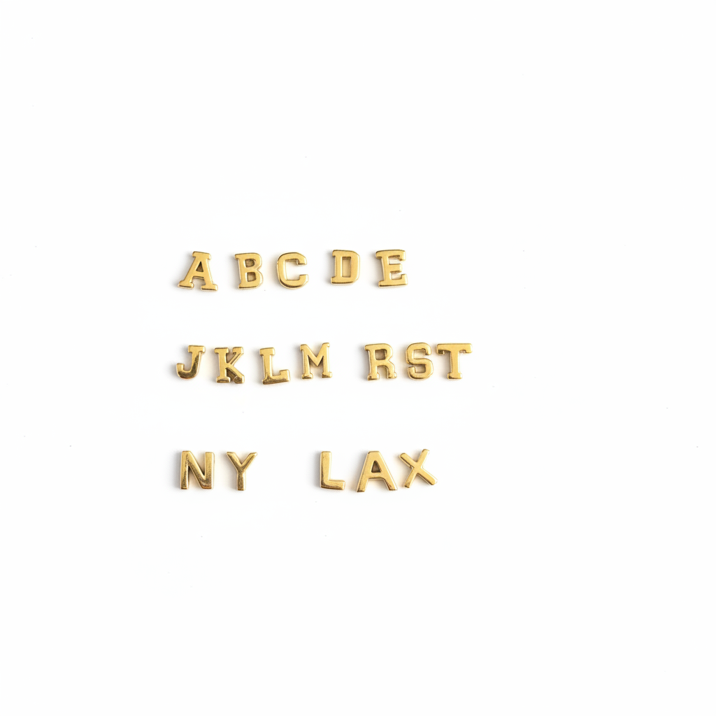 Alphabet Yin Jewelry for the Soul