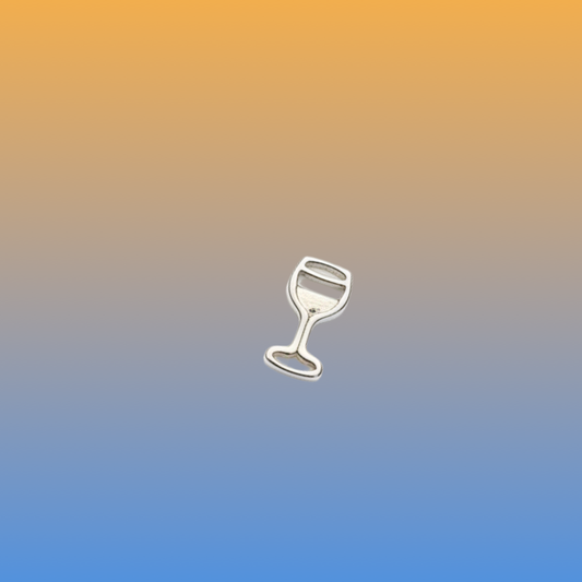Glass of wine Yin Jewelry for the Soul