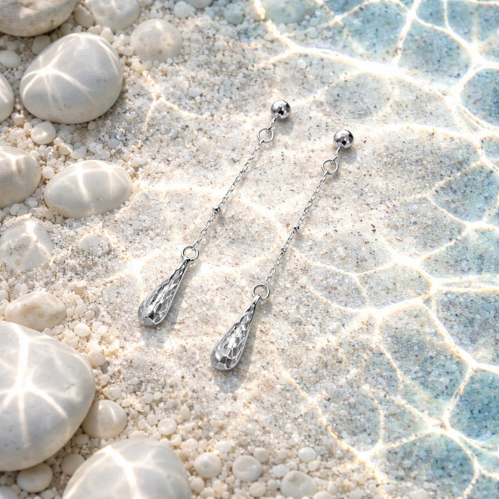 Trickle Chain Stud Yin Jewelry for the Soul