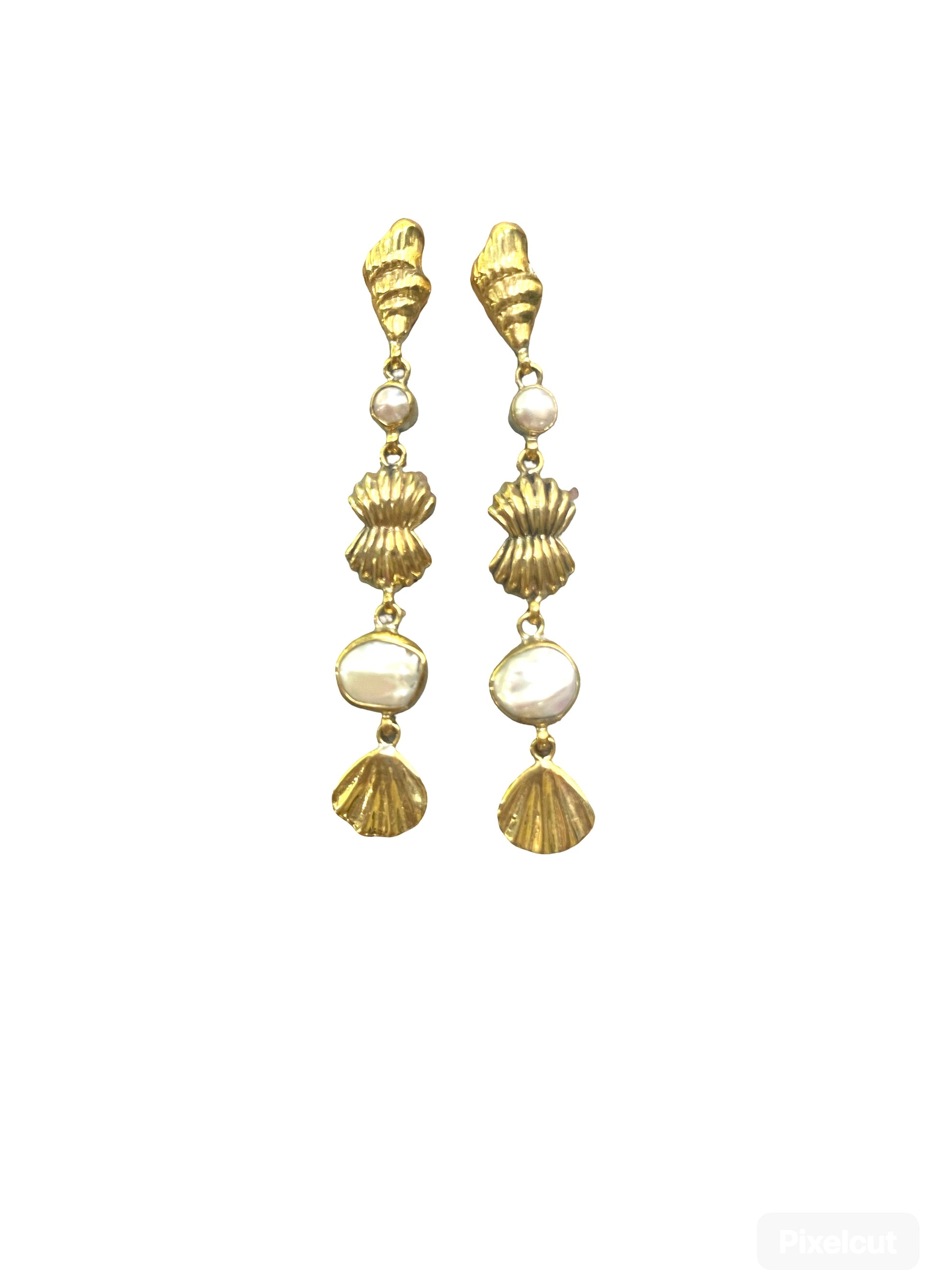 Ariel Pearl Stud Yin Jewelry for the Soul