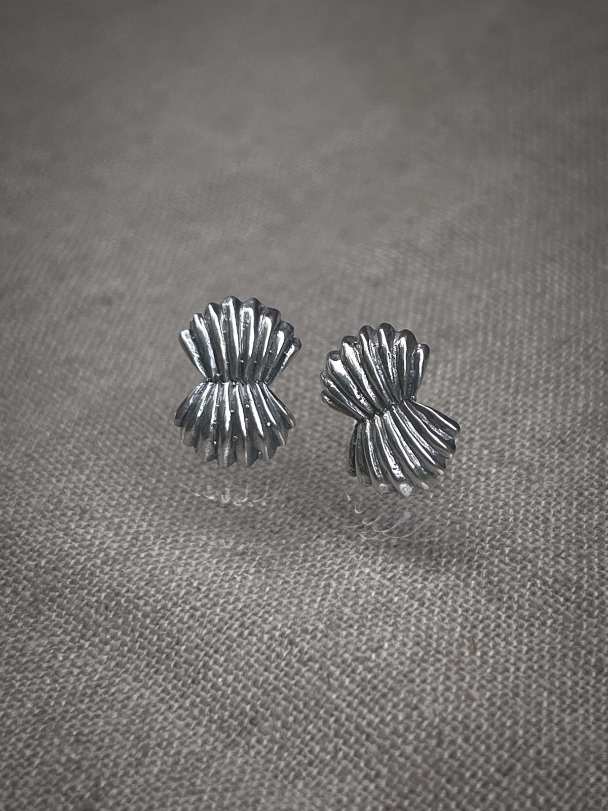 Venus Double Stud in Silver