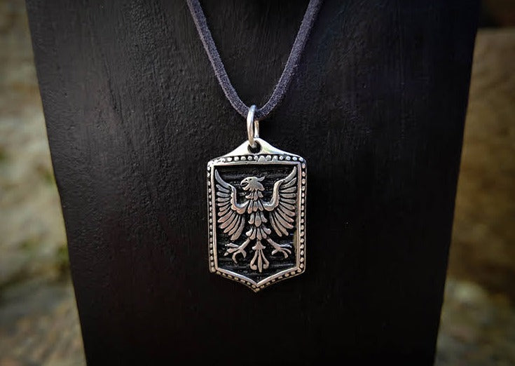 Eagle Crest Silver Pendant