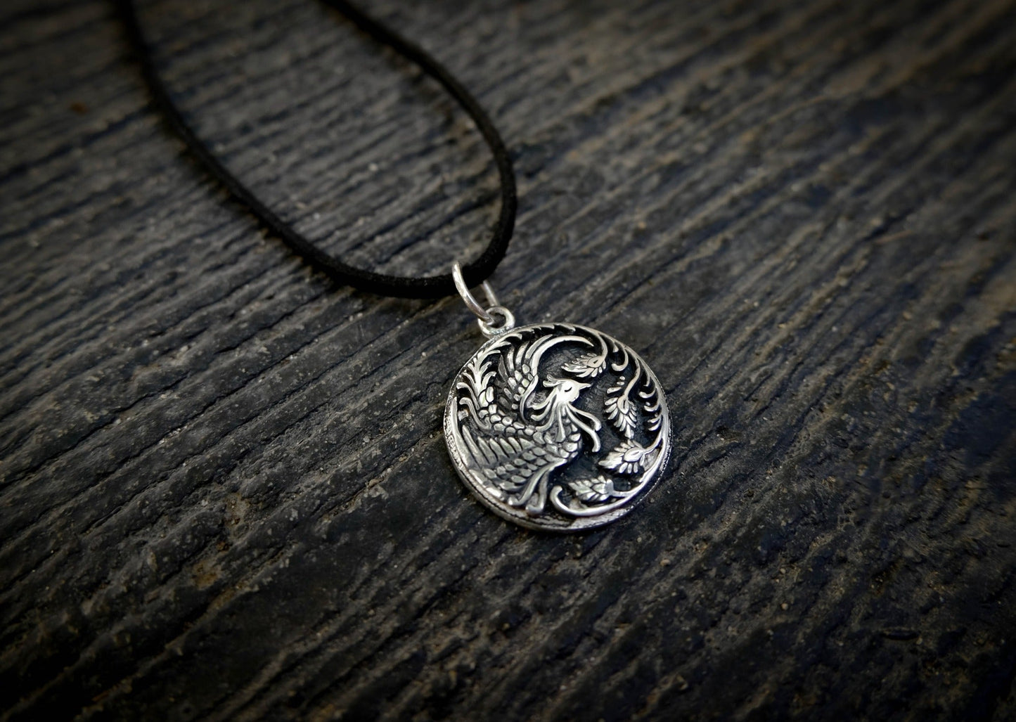 Phoenix Silver Pendant