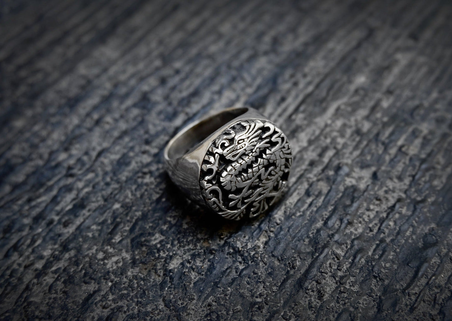 Dragon Silver Ring